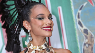 Alane Dias em ensaio da Grande Rio