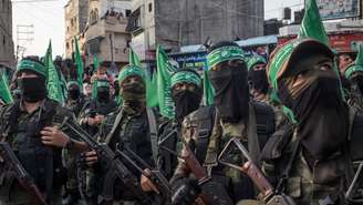 O grupo terrorista do Hamas