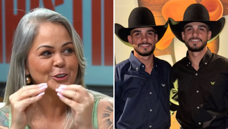 BBB25: ‘Gostam de dormir cheirando o pé um do outro’, revela mãe de gêmeos 