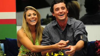 Fabiana e Fael na final do BBB 12