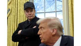 Elon Musk e Donald Trump na Casa Branca 11/2/2025 