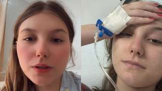 Recém-operada, Isabel Veloso volta ao hospital