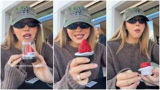 Jovem revela que comprou um morango por R$ 108