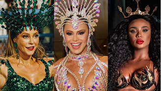 Paolla Oliveira, Viviane Araújo e Evelyn Bastos são formadas na faculdade