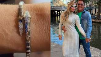 A pulseira e o casal em viagem