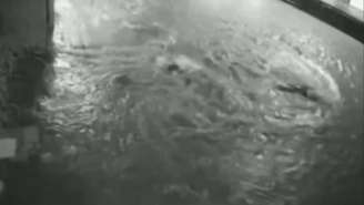 Conforme testemunhas, a garota foi encontrada a cerca de 30 metros do local da queda no bueiro