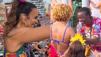 Ivete Sangalo ajudou um pedido de casamento a ser feito no Carnaval