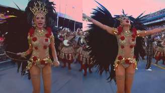 Luciana Gimenez falou sobre seu samba no pé