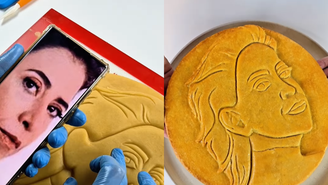 Fernanda Torres 'vira' empadão em homenagem