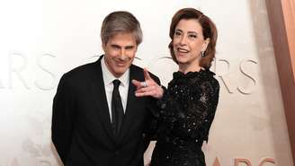 Walter Salles e Fernanda Torres no Oscar 2025