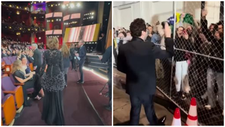 Selton Mello mostra em vídeo bastidores do Oscar 2025