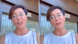 Christiane Torloni teve o colar levado e lamentou: “foi meu filho que me deu”
