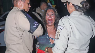 Mulher presa por morder pessoas em camarote na Sapucaí responde por 3 crimes