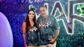 Mauro Machado, o pai de Anita, com a esposa