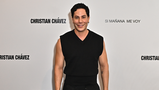 Christian Chávez em coletiva de imprensa no Rio de Janeiro