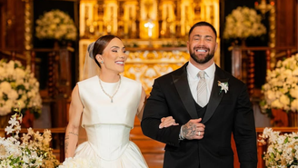 Samara Pink e Thiago Stabile se casam