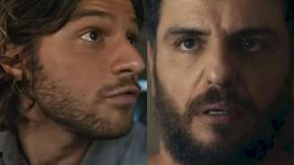 Mavi (Chay Suede) e Molina (Rodrigo Lombardi) de Mania de Você