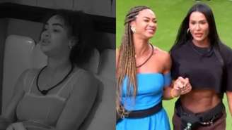 Aline cai no choro e desabafa sobre conflitos com Gracyanne