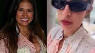 Simone Mendes repetindo a blusinha antiga