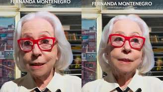 Fernanda Montenegro agradeceu a recepção de seu novo filme nos cinemas
