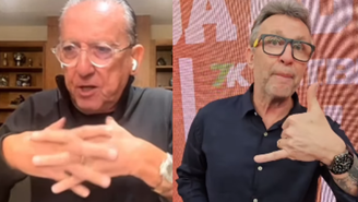 Na Band, Galvão Bueno fala se vai apresentar programa com o Craque Neto: 'Engraçado'