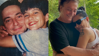Fábio Jr. abre álbum de fotos inéditas com Cleo e se declara: 'Tão feliz, filha'