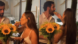 Matteus Amaral em clima de romance com novo affair