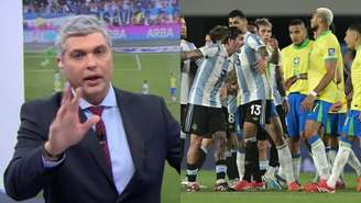 Joel Datena criticou a Seleção Brasileira após derrota para a Argentina