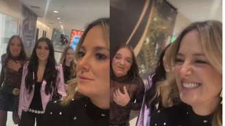 No primeiro dia do festival, Ticiane Pinheiro e Rafa Justus marcam presença; mãe e filha relatam perrengue para chegar no local