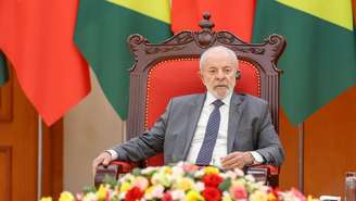 Lula deu entrevista à imprensa neste sábado (29/3), antes de deixar Hanói, no Vietnã, para retornar ao Brasil após visita de Estado ao país do sudeste asiático e, antes, ao Japão