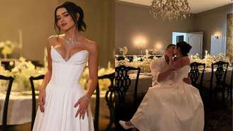 Franciny Ehlke mostra detalhes da festa de noivado intimista; influenciadora está noiva do empresário bilionário Tony Maleh