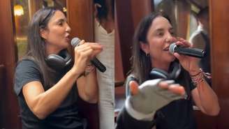 Ivete Sangalo soltou o gogó durante uma viagem ao Peru