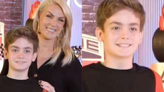 Ana Hickmann e o filho
