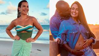 Fernanda Souza, Thiaguinho e Carol Peixinho