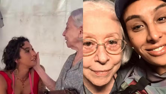 Fernanda Montenegro manda mensagem emocionante para Linn da Quebrada