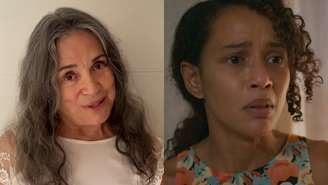 Regina Duarte e Raquel (Taís Araujo) de Vale Tudo