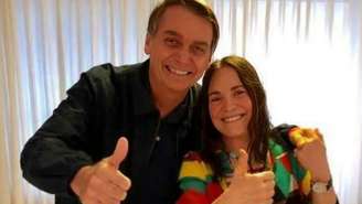 Jair Bolsonaro e Regina Duarte