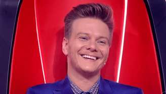 Michel Teló no 'The Voice Brasil' (Reprodução/TV Globo)