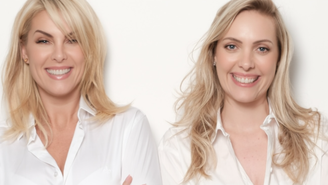 Ana Hickmann e Fe Hickmann