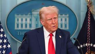 O presidente dos Estados Unidos, Donald Trump