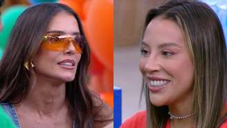 Deborah Secco e Renata no 'BBB 25'