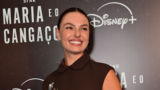 Isis Valverde no lançamento de 'Maria e o Cangaço'