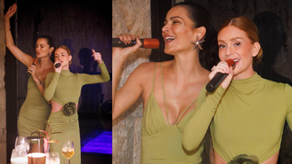 Marina Ruy Barbosa e Fernanda Motta usam peças da marca Ginger