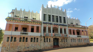 Fachada do Hotel Colombo em Araxá