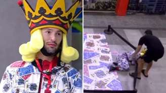 Diego Hypolito sofre acidente no Castigo do Monstro