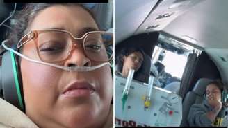 Preta Gil surge em UTI aérea