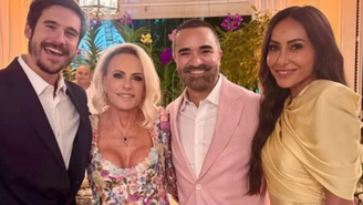 Sabrina Sato exibe fotos inéditas no casamento de Ana Maria Braga: 'Energia boa'