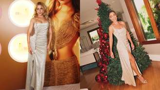 Jade Picon e Juliana Paes com o mesmo vestido