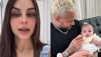 Amanda Kimberlly falou sobre a convivência de Neymar com a filha