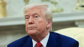 O presidente dos Estados Unidos, Donald Trump, anunciou uma pausa em seu tarifaço (imagem ilustrativa)